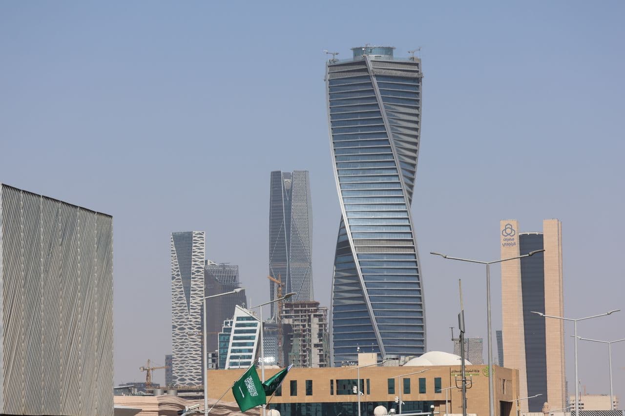 Riyadh skyline with modern development